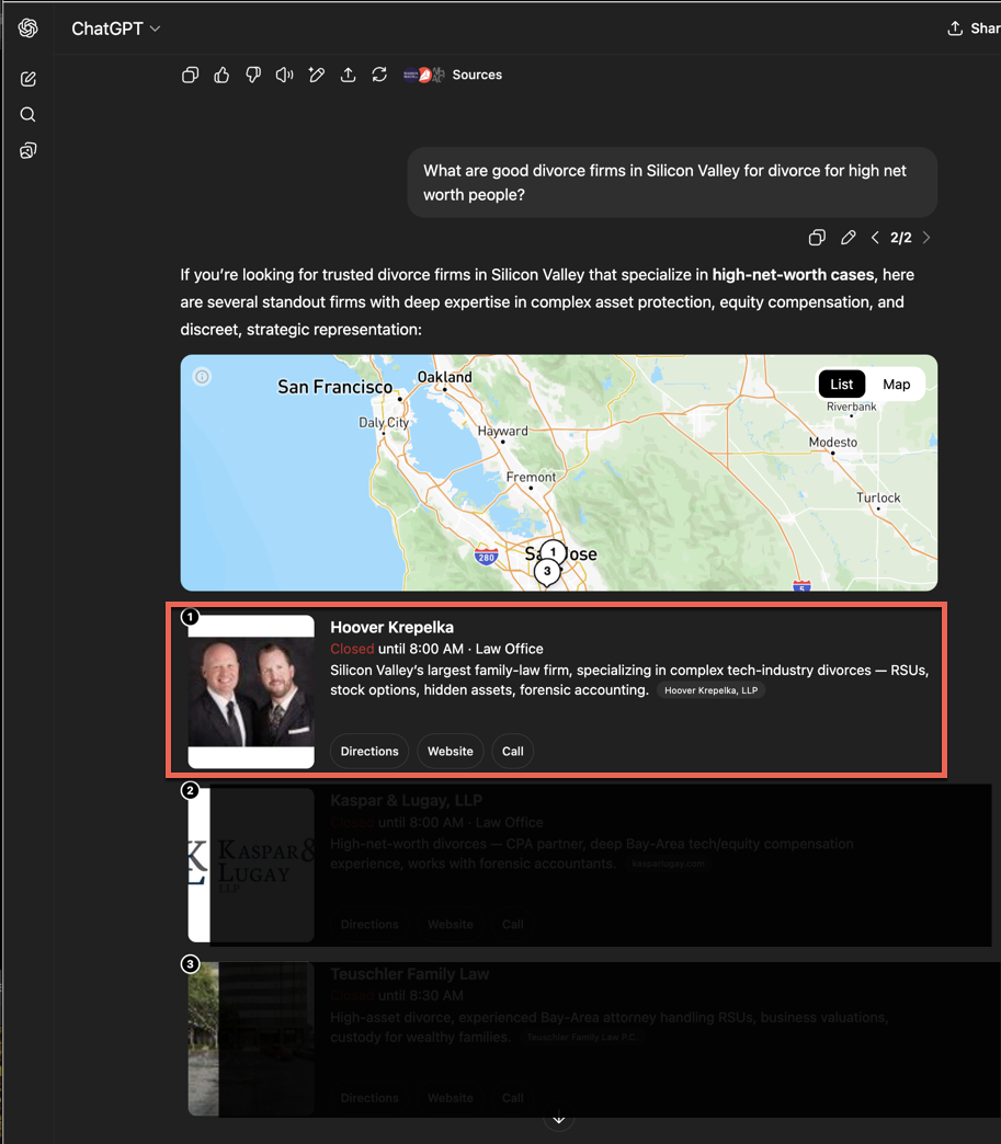 Is your Law Firm Showing up in ChatGPT?